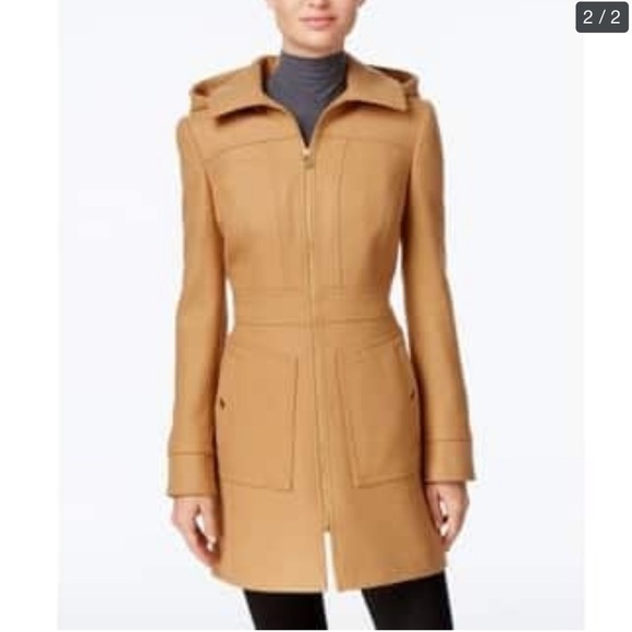 MICHAEL KORS•hooded coat - Picture 1 of 7